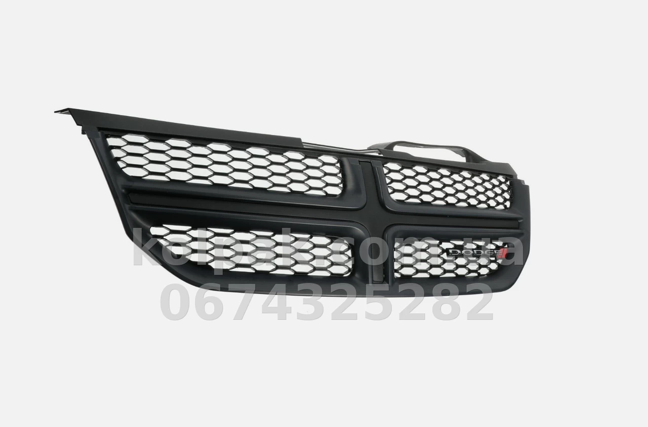Решітка радіатора Dodge Journey 2011-2019 SE/SXT/Crossroad, чорна, AVTM, 182407993 Решітка радіатора Dodge Journey 2011-2019 SE/SXT/Crossroad, чорна, AVTM, 182407993 — фото 1