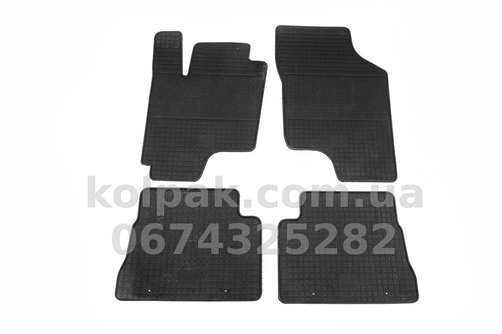 Floor mats for Hyundai Getz 2002-, 4 pcs, Polytep, 54168 Floor mats for Hyundai Getz 2002-, 4 pcs, Polytep, 54168 β photo 1