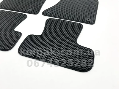 Килимки в салон Audi Q5 2008-2016, EVA, чорні, 5 шт., AVTM BLCEV1032 — фото 7