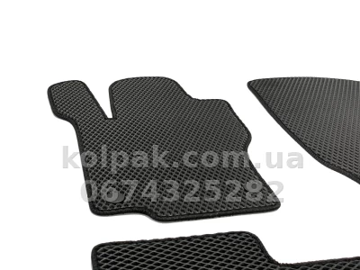 Килимки в салон Mercedes-Benz GL-Class X164/ML-Class X164 2006-2012, 5 місць, EVA, чорні, 5 шт., AVTM BLCEV1348 — фото 3