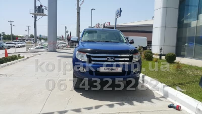 Дефлектор капота Ford Ranger 2011-2015 EuroCap 2770K080 Дефлектор капота Ford Ranger 2011-2015 EuroCap 2770K080 — фото 2