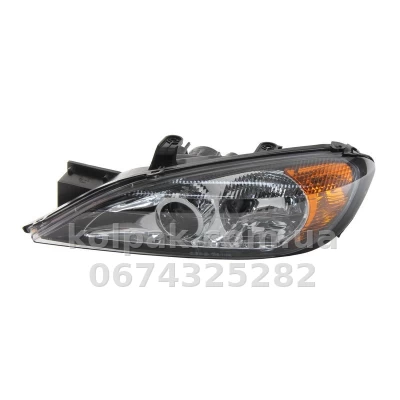Передня ліва фара Nissan Primera P11 1999-2002, H7/H1, електричне регулювання, Depo, 215-1184L-ND-EM