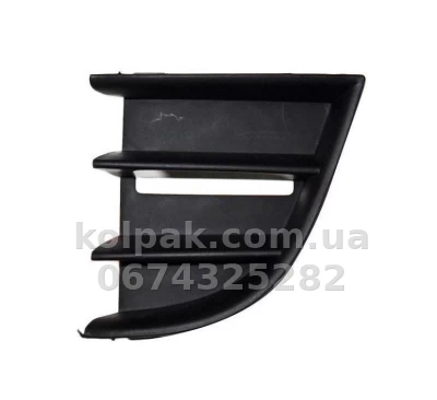 Ліва решітка бампера Skoda Octavia A5 2009-2013, без отвору для протитуманної фари, AVTM, 1Z0853665C, 6409 913