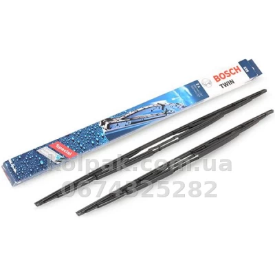 Комплект каркасних щіток склоочисника BOSCH Twin 650/550 мм Bosch 3397001539 — фото 2