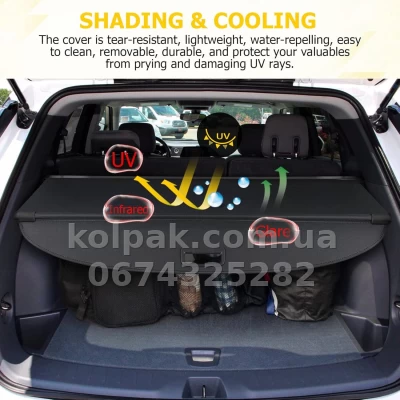 Roleta bagażnika do Nissan X-Trail/Rogue 2021–2026 HAVOC Roleta bagażnika do Nissan X-Trail/Rogue 2021–2026 HAVOC — zdjęcie 2