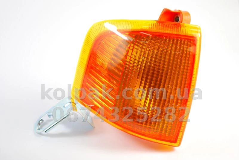 Right indicator light Ford Escort 4 1986-1990, yellow, without bulb holder, Depo, 431-1522R-UE-Y Right indicator light Ford Escort 4 1986-1990, yellow, without bulb holder, Depo, 431-1522R-UE-Y β photo 1
