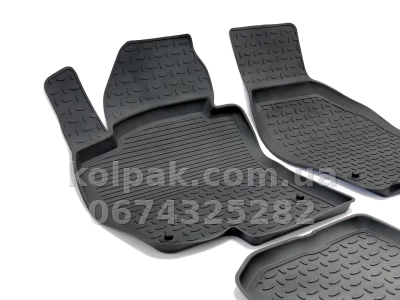 Floor mats for Volkswagen Passat B7/Passat/Passat CC 2011-2015, Rubber, 5 pcs, Seintex, 82715 — photo 4
