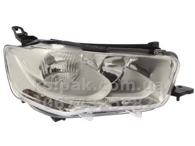 Front right headlight Citroen C-Elysee 2013-2017, electric/manual adjustment, without bulbs (H7/H1/PY21W/W21/5W), Depo, 5521142RLDEMN — photo 2
