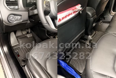 Всепогодні килимки в салон Jeep Renegade 2015–2023 HAVOC™ Maximum Coverage Всепогодні килимки в салон Jeep Renegade 2015–2023 HAVOC™ Maximum Coverage — фото 5