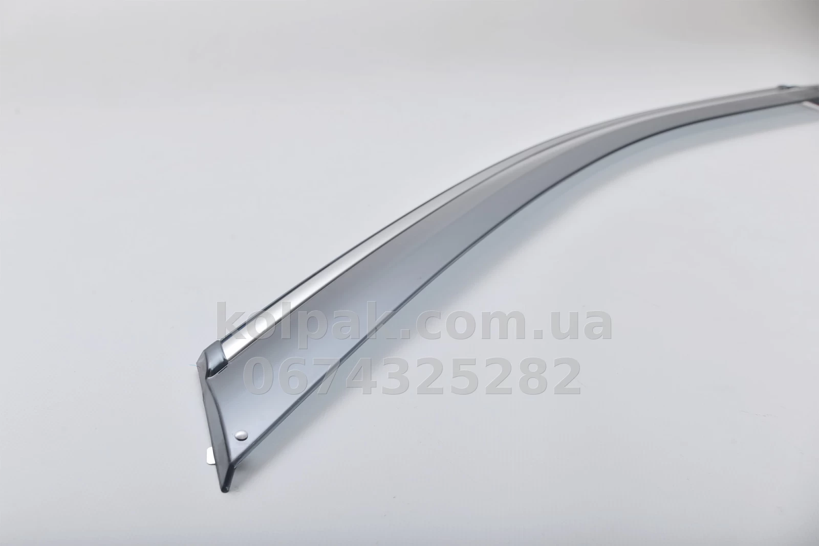 Window wind deflectors for HAVOC with chrome finish Honda CR-V III 2006β2012 | adhesive-fit MHoCRV0612H Window wind deflectors for HAVOC with chrome finish Honda CR-V III 2006β2012 | adhesive-fit MHoCRV0612H β photo 1