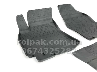 Floor mats for Chevrolet Lacetti 2004-2013/Ravon Gentra 2015-, Rubber, 5 pcs, Seintex, 00978 — photo 3