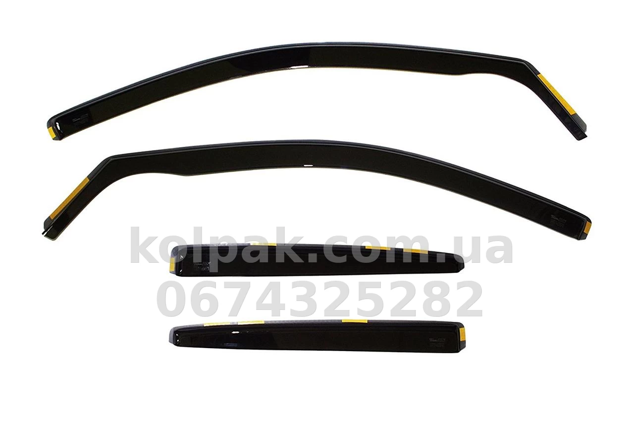 In-channel window wind deflectors for Lexus RX 5D 2005- 4 pcs 30007 Heko In-channel window wind deflectors for Lexus RX 5D 2005- 4 pcs 30007 Heko β photo 1