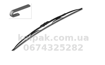 Каркасна щітка склоочисника BOSCH Twin 700 мм Bosch 3397011543 — фото 2