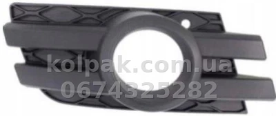 Оригінальна права решітка бампера Mercedes-Benz GL-Class X164 2007-2012, без хрому, A1648851223