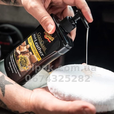 3-in-1 leather interior care gel Meguiars Gold Class™ Rich Leather Gel 400 ml Meguiars G17914 — photo 3