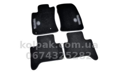 Ворсові килимки в салон Toyota Land Cruiser Prado 120 2003-2009, чорні, 5 шт., AVTM GRCR163612 Ворсові килимки в салон Toyota Land Cruiser Prado 120 2003-2009, чорні, 5 шт., AVTM GRCR163612 — фото 2