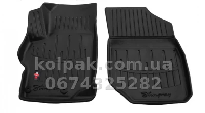 Поліуретанові килимки в салон Peugeot 301 2012-/Citroen C-Elysse 2012-, з бортиком, 2 шт., Stingray, 5016022