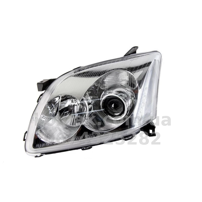 Передня ліва фара Toyota Avensis 2003-2006, H7/H1, електричне регулювання, Depo, 212-11F3L-LD-EM Передня ліва фара Toyota Avensis 2003-2006, H7/H1, електричне регулювання, Depo, 212-11F3L-LD-EM — фото 1