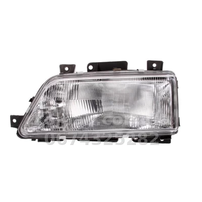 Передня ліва фара Peugeot 405 1987-1995, H4, механічне регулювання, Depo, 550-1106L-LD-E Передня ліва фара Peugeot 405 1987-1995, H4, механічне регулювання, Depo, 550-1106L-LD-E