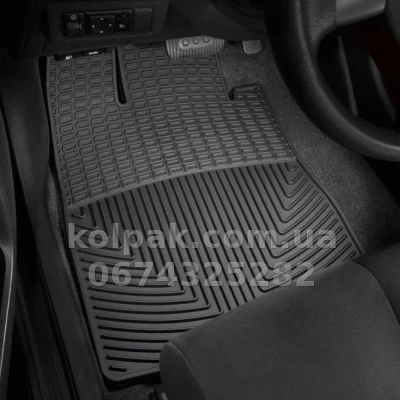 Килимки в салон Mercedes-Benz S-Class/E-Class/C-Class 2005-, передні, чорні, Weathertech W36 Килимки в салон Mercedes-Benz S-Class/E-Class/C-Class 2005-, передні, чорні, Weathertech W36 — фото 2