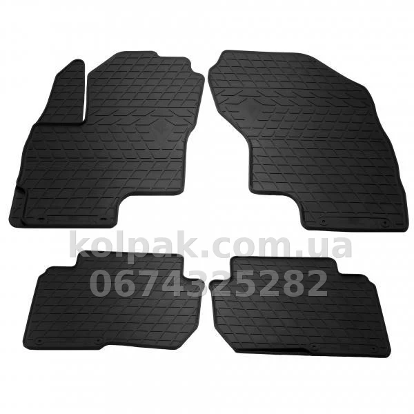 Floor mats for Mitsubishi Outlander 2013-, PHEV, 4 pcs, Stingray, 1013244 Floor mats for Mitsubishi Outlander 2013-, PHEV, 4 pcs, Stingray, 1013244 β photo 1