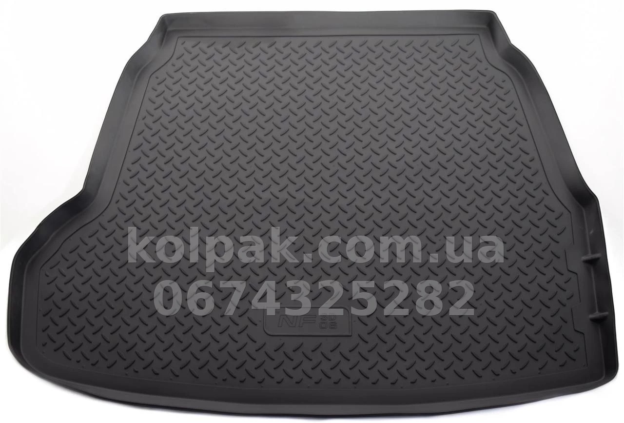 Polyurethane boot mat for Hyundai NF SD 2005-, Norplast NPL-P-31-17 Polyurethane boot mat for Hyundai NF SD 2005-, Norplast NPL-P-31-17 β photo 1