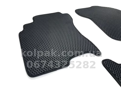 Килимки в салон Nissan X-Trail T30 2001-2007, EVA, чорні, 5 шт., AVTM BLCEV1432 — фото 3