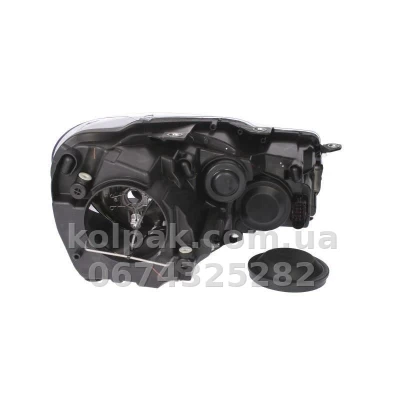 Front left headlight Volkswagen Golf 6 2008-2012, H7/H15, electric adjustment, type Hella, Depo, 441-11C6L-LDEM2 — photo 2