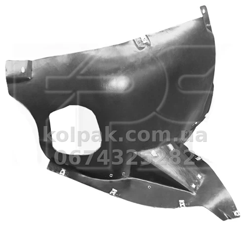 Front left wheel arch liner Seat Leon 2013-2016, front section AVTM 186209387 Front left wheel arch liner Seat Leon 2013-2016, front section AVTM 186209387 β photo 1