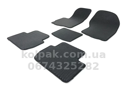 Килимки в салон Mitsubishi Outlander XL/Peugeot 4007 2006-2012, EVA, чорні, 5 шт., AVTM BLCEV1396 Килимки в салон Mitsubishi Outlander XL/Peugeot 4007 2006-2012, EVA, чорні, 5 шт., AVTM BLCEV1396 — фото 2
