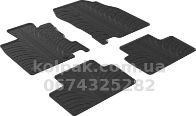 Килимки в салон Renault Kadjar 2015-2022, GledRing, GR 0056
