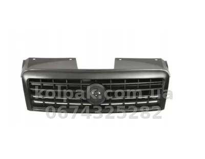 Решітка радіатора Fiat Doblo 2005-2009, чорна, AVTM, 182603991