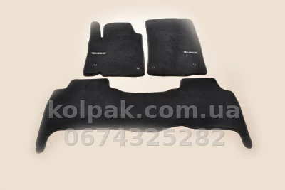 Ворсові килимки в салон Lexus LХ570 2007-2012, Premium, чорні, AVTM BLCLX1304 — фото 10
