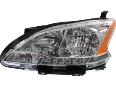 Передня ліва фара Nissan Sentra 2012-2016, механічне регулювання, без ламп (H11.H9.7442na.LED), галоген, Depo, 3151189LAS Передня ліва фара Nissan Sentra 2012-2016, механічне регулювання, без ламп (H11.H9.7442na.LED), галоген, Depo, 3151189LAS — фото 2