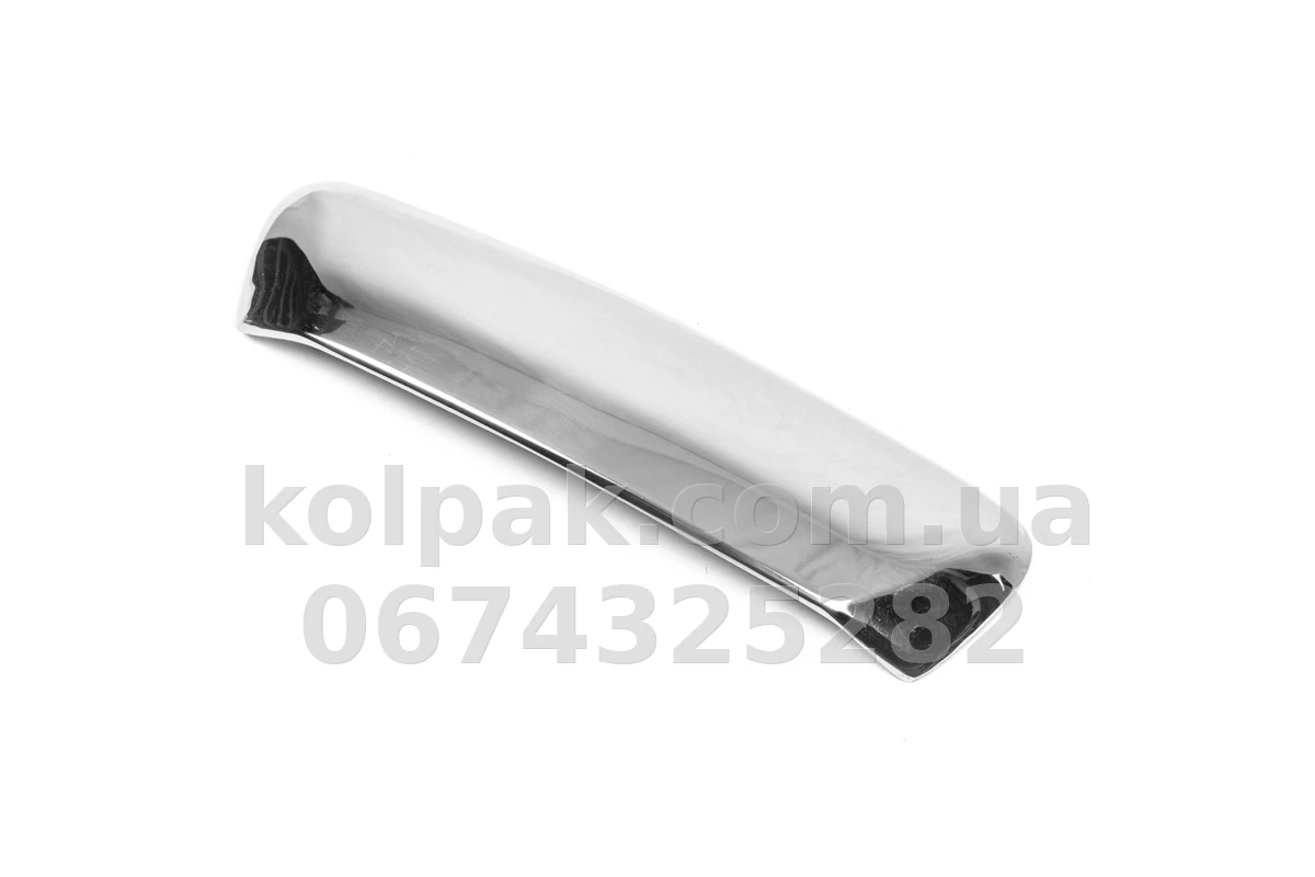 Chrome tailgate handle trim Opel Corsa D 2007-2014, Carmos, 6458121 Chrome tailgate handle trim Opel Corsa D 2007-2014, Carmos, 6458121 β photo 1
