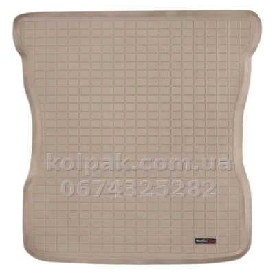 Boot mat for Toyota Sienna 2004-2010, beige, WeatherTech 41243 — photo 2