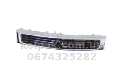 Решітка радіатора Mazda 626 (GE) 1992-1997, хромована/чорна, AVTM, 183439991