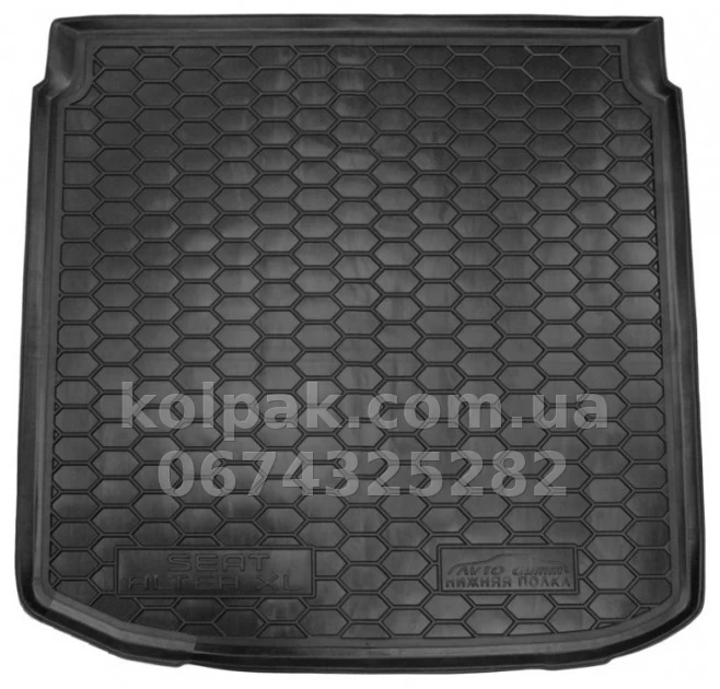 Polyurethane boot mat for Seat Altea XL, lower shelf, 111620 Avto-Gumm Polyurethane boot mat for Seat Altea XL, lower shelf, 111620 Avto-Gumm β photo 1