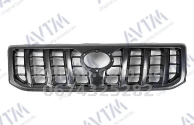Radiator grille Toyota Prado 120 2003-2009, chrome-plated/black, AVTM, 187006991 — photo 4