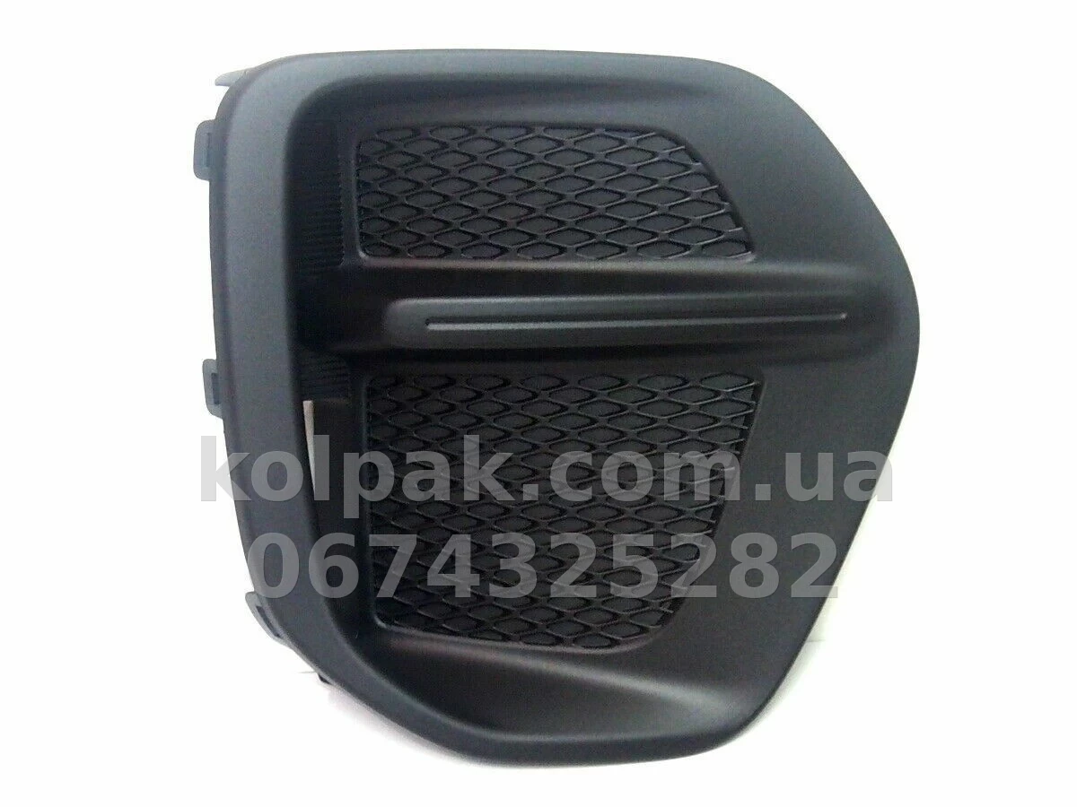 Left bumper grille Kia Sportage QL 2015-2018, excluding GT-Line, without fog light opening, black Matt, AVTM, 86523D9000, 184037917 Left bumper grille Kia Sportage QL 2015-2018, excluding GT-Line, without fog light opening, black Matt, AVTM, 86523D9000, 184037917 β photo 1