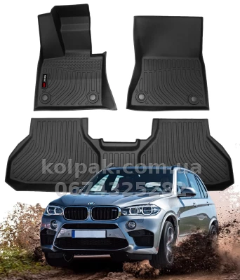 Всепогодні килимки в салон BMW X5 F15 2012–2019 HAVOC™ Maximum Coverage