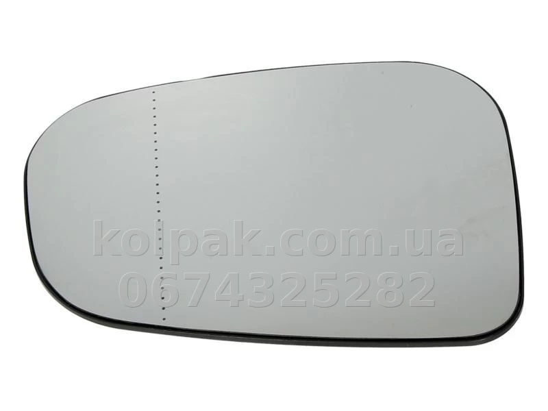 Правий вкладиш дзеркала Volvo C30 2010-2013/S40 2007-2012/S60 2010-/V50 2003-2012/S80 2008-, асферичний, із підігрівом, AVTM, 30716486, 186472598 Правий вкладиш дзеркала Volvo C30 2010-2013/S40 2007-2012/S60 2010-/V50 2003-2012/S80 2008-, асферичний, із підігрівом, AVTM, 30716486, 186472598 — фото 1