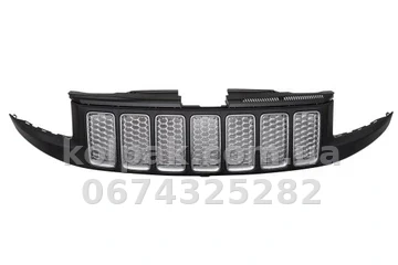 Решітка радіатора Jeep Grand Cherokee 2013-2016, сітка з великими комірками, AVTM, 183809992