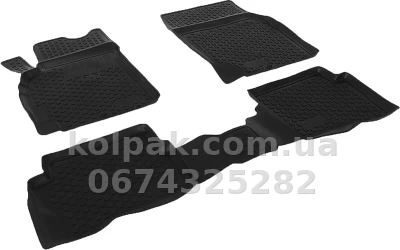 Поліуретанові килимки в салон Nissan Almera Classic 2006-, L.Locker, 205010201