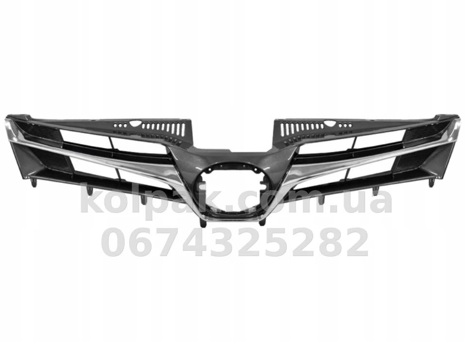 Radiator grille Toyota Sienna 2017-202, dark grey, with chrome moulding, AVTM, 187083991 Radiator grille Toyota Sienna 2017-202, dark grey, with chrome moulding, AVTM, 187083991 β photo 1