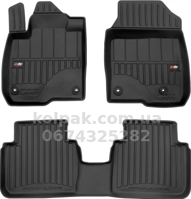 Килимки в салон Honda ZR-V 2022-, Proline 3D, Frogum, FG 3D430372