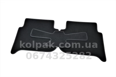 Ворсові килимки в салон Volkswagen Touran 2003-2010, 5 місць, чорні, 5 шт., AVTM BLCCR1685 — фото 6