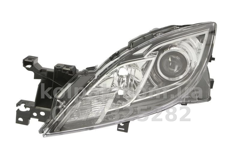 Передня ліва фара Mazda 6 (GH) 2010-2013, H9/H11, автоматичне/механічне регулювання, Depo, 216-1155L-LEMN1 Передня ліва фара Mazda 6 (GH) 2010-2013, H9/H11, автоматичне/механічне регулювання, Depo, 216-1155L-LEMN1 — фото 1