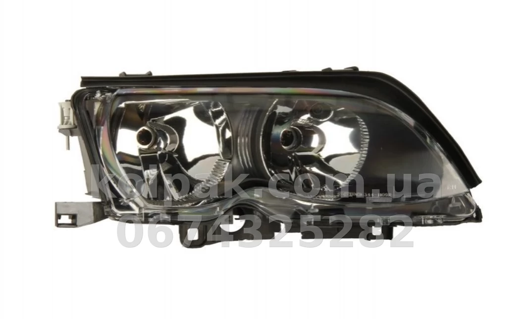 Front right headlight BMW 3-Series E46 2001-2006, with motor, H7, Depo, 444-1128R-LDEM2 Front right headlight BMW 3-Series E46 2001-2006, with motor, H7, Depo, 444-1128R-LDEM2 β photo 1