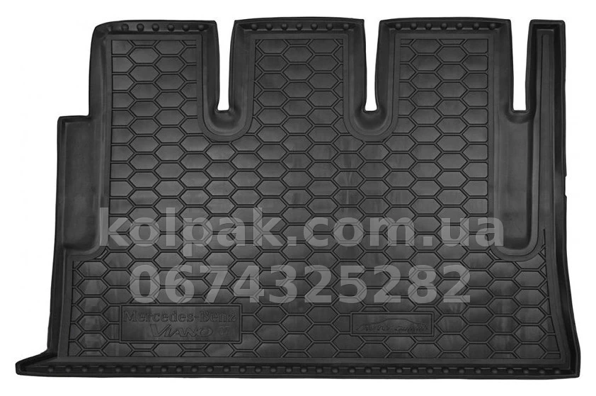 Boot mat for Mercedes-Benz Viano 2007-, long, 211563 Avto-Gumm Boot mat for Mercedes-Benz Viano 2007-, long, 211563 Avto-Gumm β photo 1